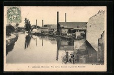 Cpa amiens vue sur - amiens,, la