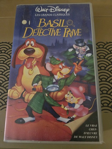 Rare vhs basil détective - rare,