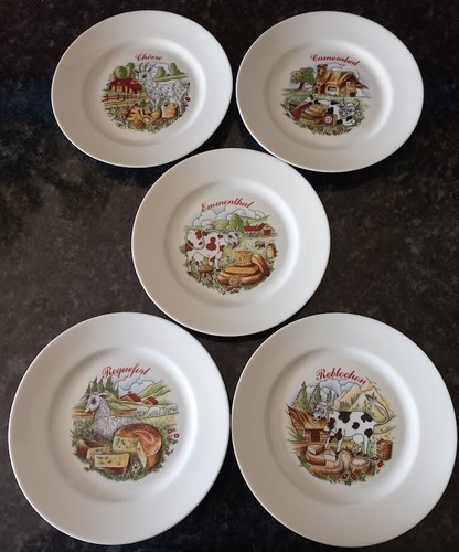 Lot assiettes à fromage - de,