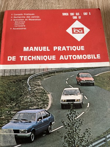 Revue technique simca 1307 - revue,