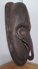 Masque Sepik à bec d’oiseau - Art Papou - Papouasie Nouvelle-Guinee