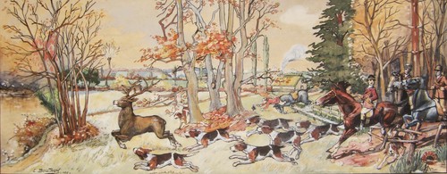 Boutron dessin aquarelle - boutron,