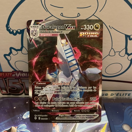 Carte pokémon duralugon vmax - pokémon,