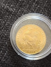 20 francs or Coq/Marianne 1908 - TTB+ _coq= représente la fierté du Peuple franc