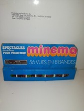 56 VUES EN 8 BANDES PROJECTEUR MINEMA WALT DISNEY LA BELLE ET LE CLOCHARD BOITE