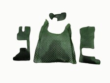 1 jeu de tapis de sol en cuir