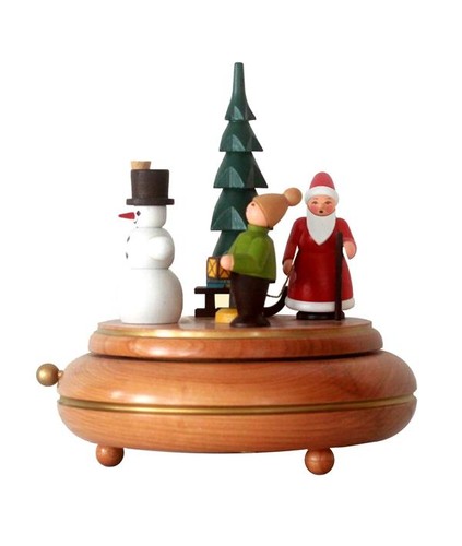 Boîte musique noël - boîte, 18