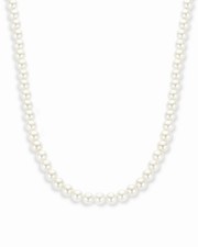 Classique Perle Collier 4mm