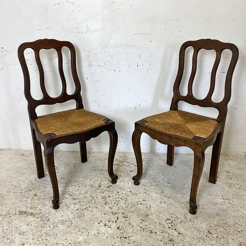 Paire chaises paillées - paire, de