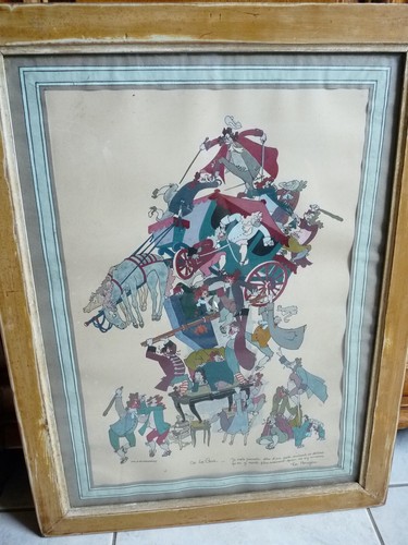 Très rare dessin - , original