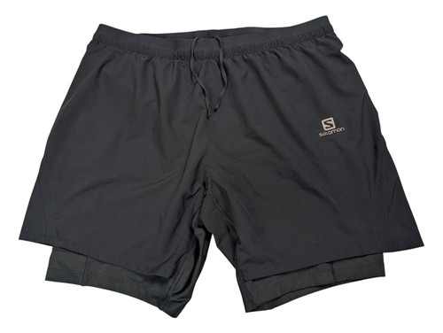 Salomon twinskin lined shorts - salomon,