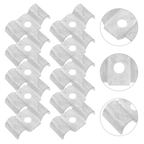 Lot clips de fixation - lot, 10