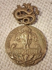 MEDAILLE MILITAIRE CORPS EXPEDITIONNAIRE FRANCAIS D'EXTREME ORIENT  INDOCHINE