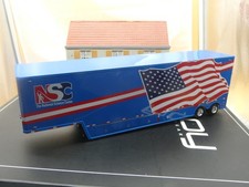 REMORQUE SEMI 2 ESSIEUX  U.S "NSC" CONTAINER N°11  1/43éme IXO ALTAYA Neuf