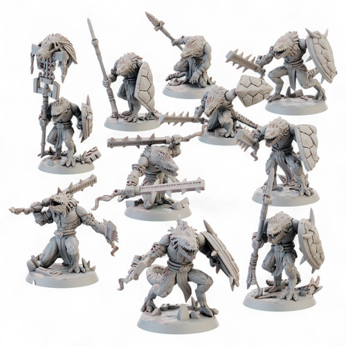 Hommes lézards coldblood - hommes,