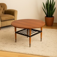Table Basse Placage de Teck -