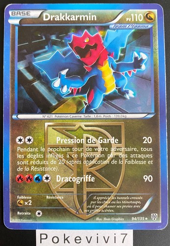 Carte pokemon drakkarmin - pokemon,