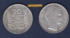 20 Francs Turin 1929 TTB SUP