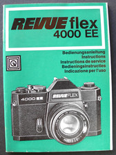 NOTICE D'EMPLOI REVUEFLEX 4000 EE   - EN PLUSIEURS LANGUES - EN BON ETAT