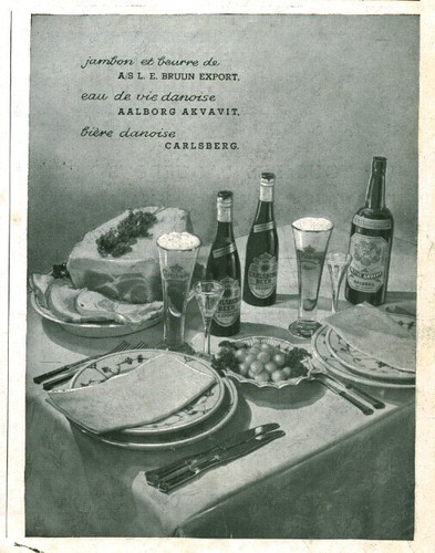 Publicité ancienne bière