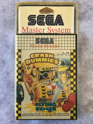 Crash dummies jeu sega master - crash,