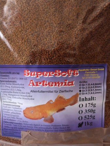Aliment artemia super soft - artemia,