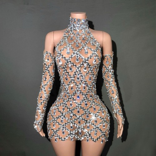 Robe carreaux sexy - à,
