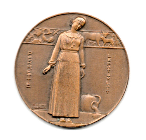 Médaille perrette le pot - ,perrette,