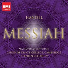 Handel: Messiah [2009 Recording] by King's College Choir [Audio CD] NEUF