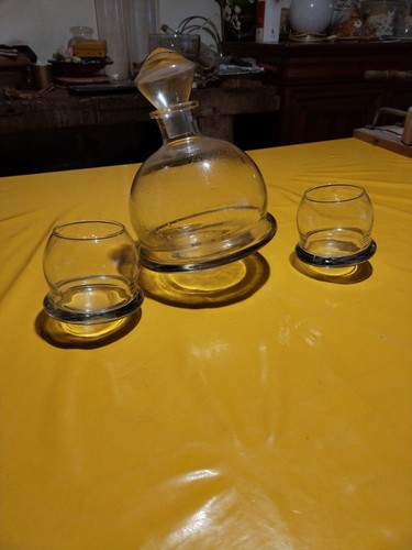 Carafe verres culbuto - carafe,