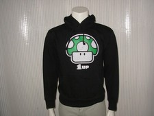 Sweat à capuche Pull Homme 1up Super Mario Taille S (taille grand)