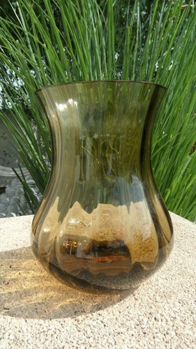 Beau grand vase - , cristal