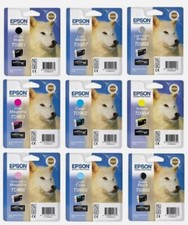 Original Epson Stylus Photo R2880 2880 / T0961 T0962 T0963 T0966 - T0969