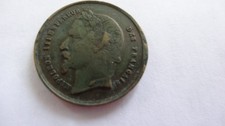 Médaille avec Napoléon I sur