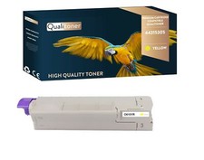Toner OKI 44315305 Compatible Jaune x1 QUALITONER