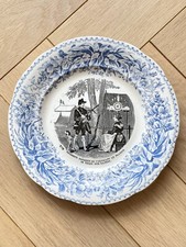 Ancienne assiette parlante - ancienne,
