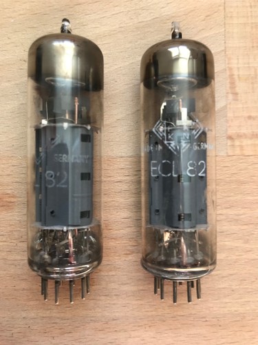 Two triode pentode tubes - two, ecl82