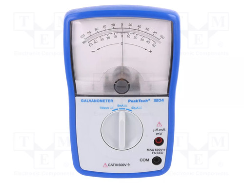 Peaktech 3204 galvanomètre - peaktech,
