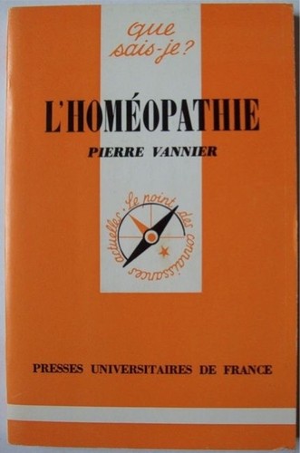 Que sais l - sais-je?, l'homéopathie