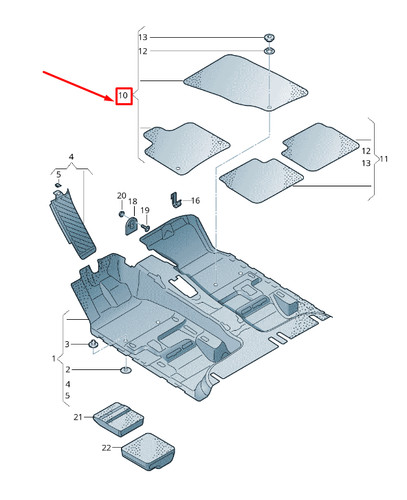 Audi jeu tapis de - jeu,