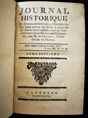 Journal historique la - historique,