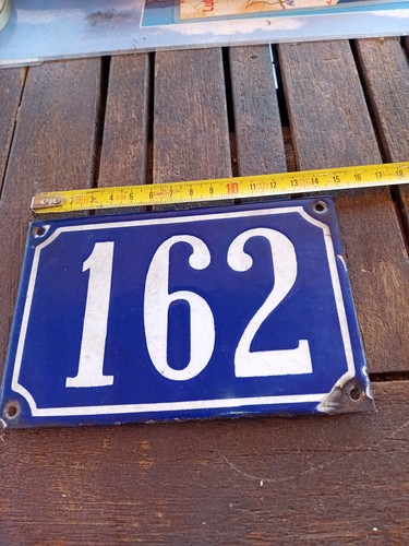 Ancienne plaque emaillee - ancienne,