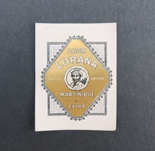 Étiquette RHUM LORANA