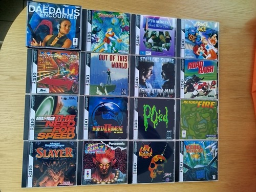 3do panasonic custom games - 3do, |