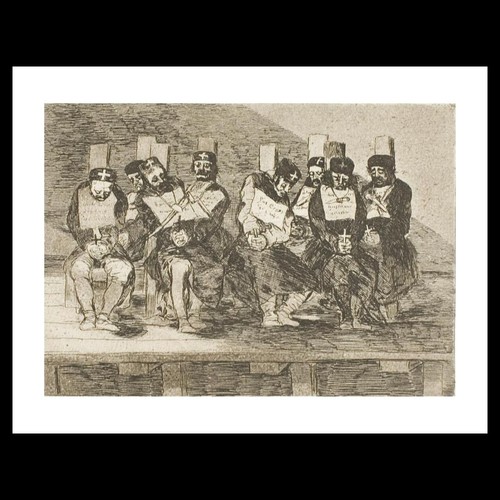Goya one can tell why - -,