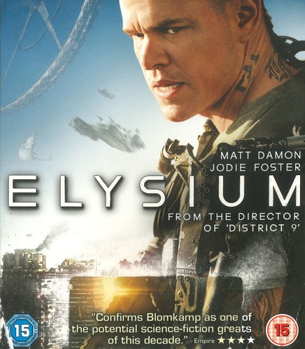 Elysium blu ray matt - elysium,