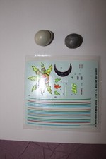 Décal Kit 1/12 Kit CASQUE VALENTINO ROSSI saison 2009