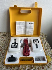Ancien Coffret Renault Paire Phare Jaune Cibié Avec Cache Protection Iode 35 E2 