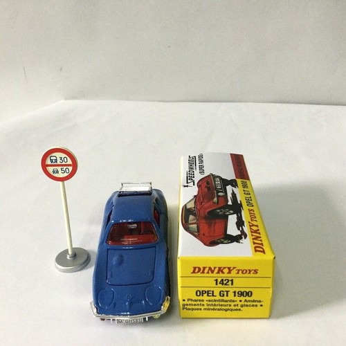 Dinky toys 1421 opel gt - toys,