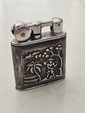 Briquet essence MYON 201 gaine argent Vendu Dans L'état